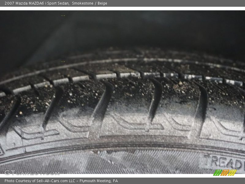 Smokestone / Beige 2007 Mazda MAZDA6 i Sport Sedan