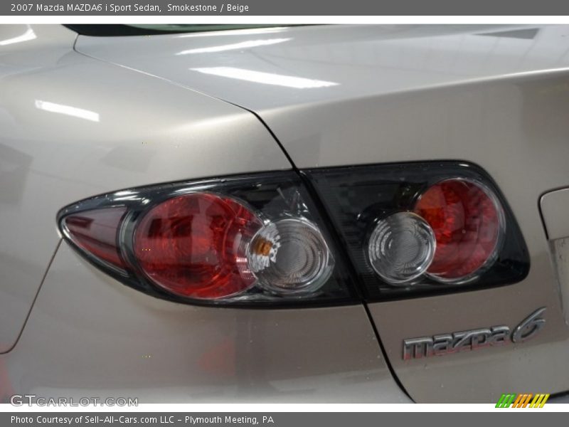 Smokestone / Beige 2007 Mazda MAZDA6 i Sport Sedan