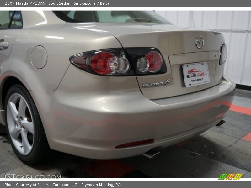 Smokestone / Beige 2007 Mazda MAZDA6 i Sport Sedan