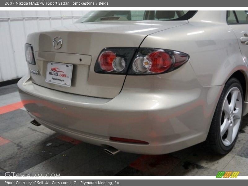 Smokestone / Beige 2007 Mazda MAZDA6 i Sport Sedan