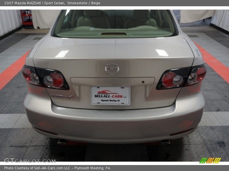 Smokestone / Beige 2007 Mazda MAZDA6 i Sport Sedan