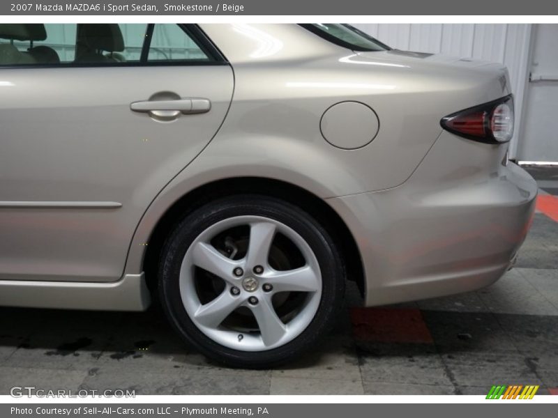 Smokestone / Beige 2007 Mazda MAZDA6 i Sport Sedan