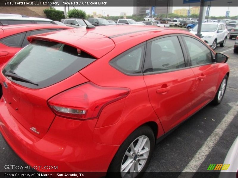 Race Red / Charcoal Black 2015 Ford Focus SE Hatchback