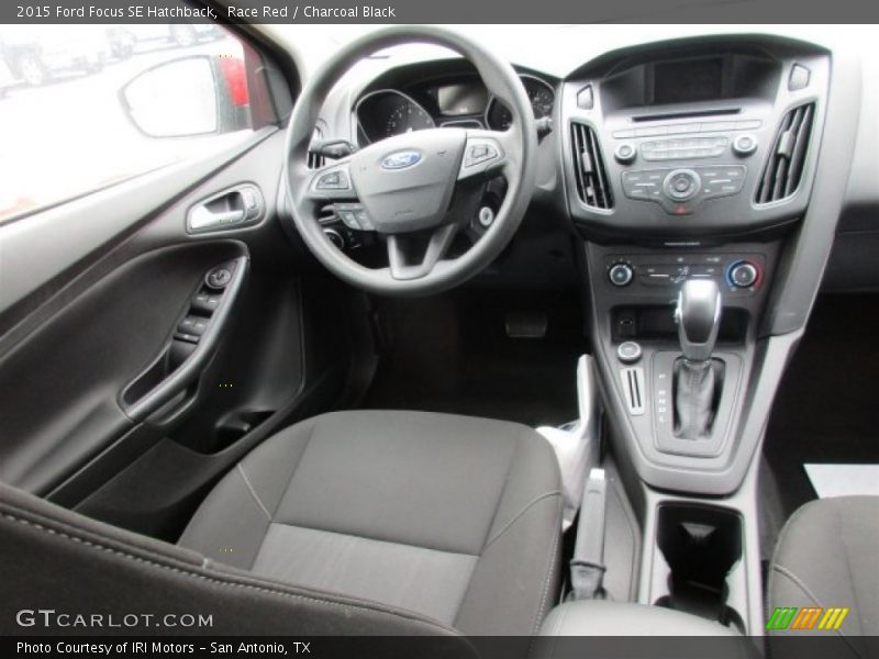 Race Red / Charcoal Black 2015 Ford Focus SE Hatchback