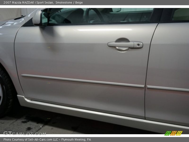 Smokestone / Beige 2007 Mazda MAZDA6 i Sport Sedan