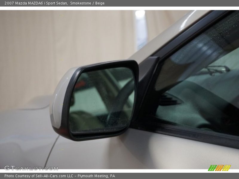 Smokestone / Beige 2007 Mazda MAZDA6 i Sport Sedan