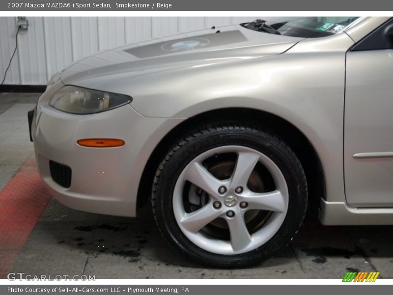 Smokestone / Beige 2007 Mazda MAZDA6 i Sport Sedan