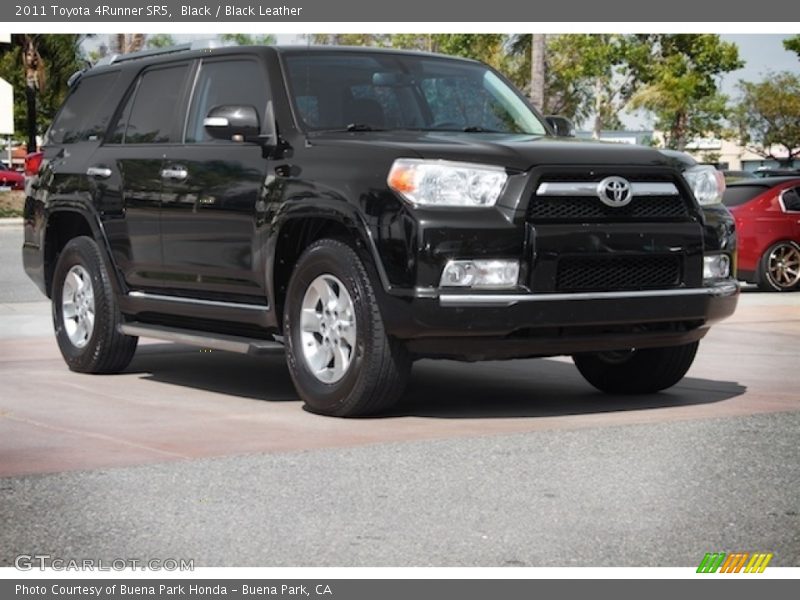 Black / Black Leather 2011 Toyota 4Runner SR5