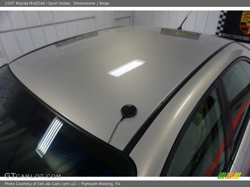 Smokestone / Beige 2007 Mazda MAZDA6 i Sport Sedan