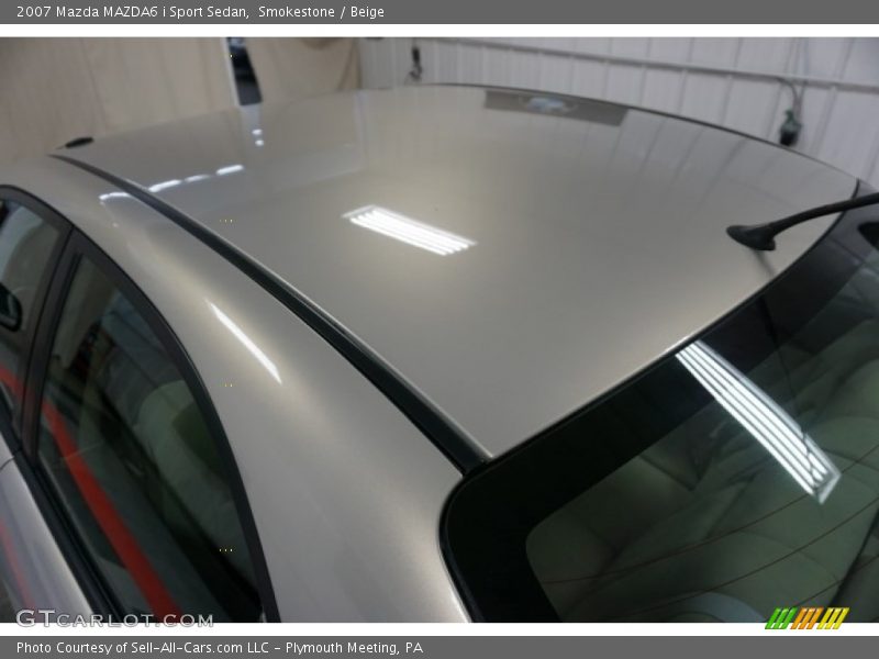 Smokestone / Beige 2007 Mazda MAZDA6 i Sport Sedan