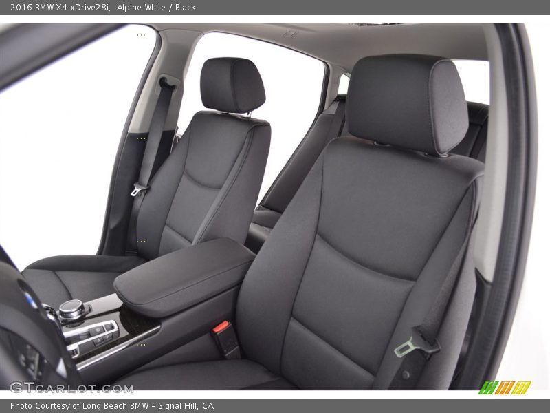 Alpine White / Black 2016 BMW X4 xDrive28i