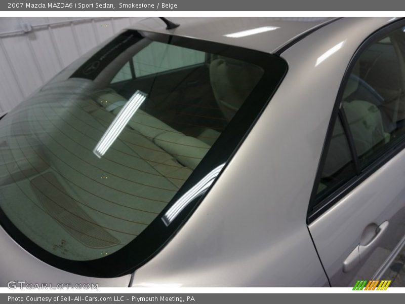 Smokestone / Beige 2007 Mazda MAZDA6 i Sport Sedan