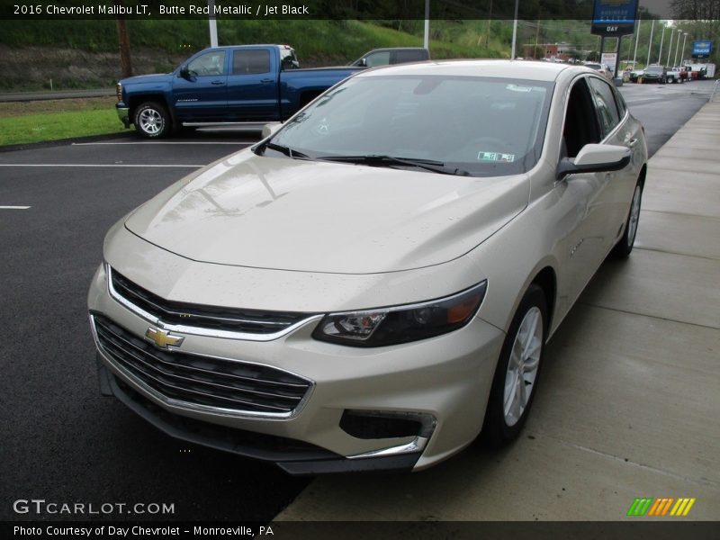 Butte Red Metallic / Jet Black 2016 Chevrolet Malibu LT