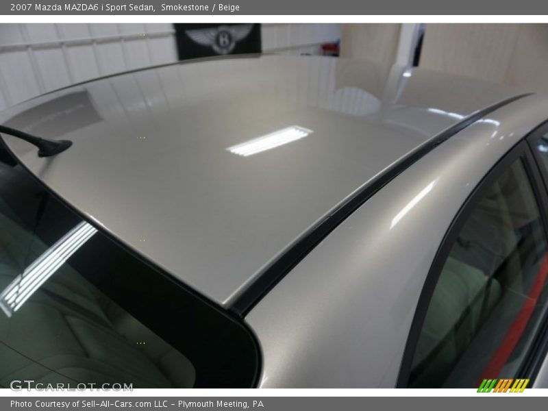 Smokestone / Beige 2007 Mazda MAZDA6 i Sport Sedan