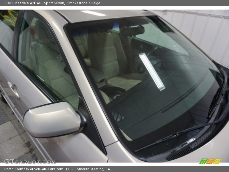 Smokestone / Beige 2007 Mazda MAZDA6 i Sport Sedan