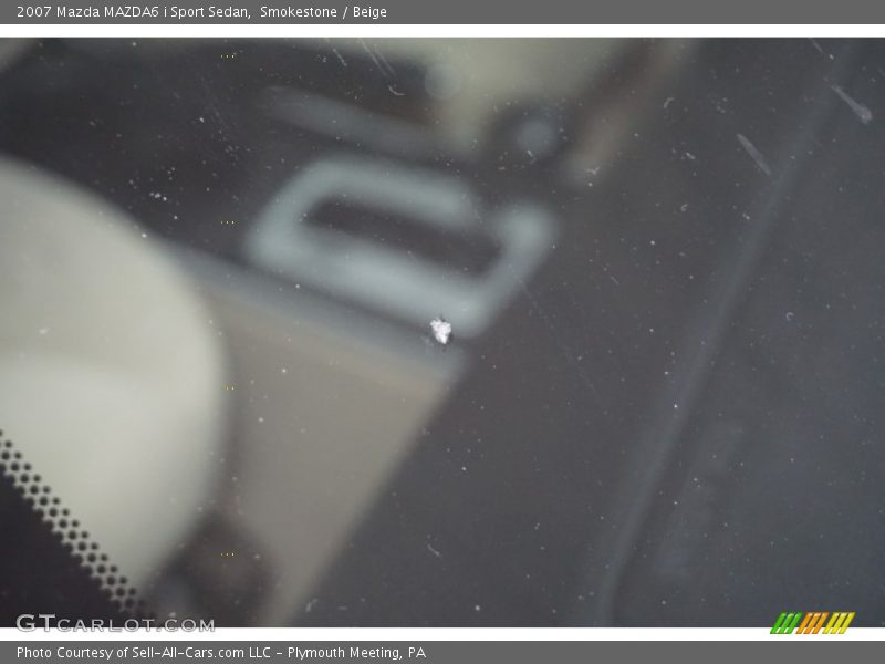 Smokestone / Beige 2007 Mazda MAZDA6 i Sport Sedan