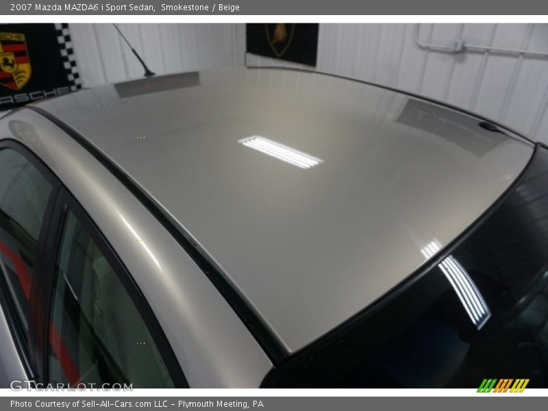 Smokestone / Beige 2007 Mazda MAZDA6 i Sport Sedan