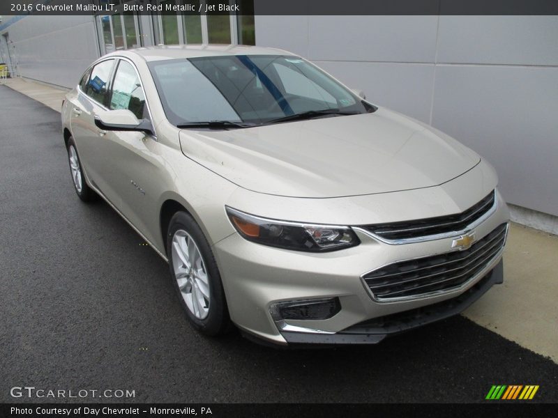 Butte Red Metallic / Jet Black 2016 Chevrolet Malibu LT