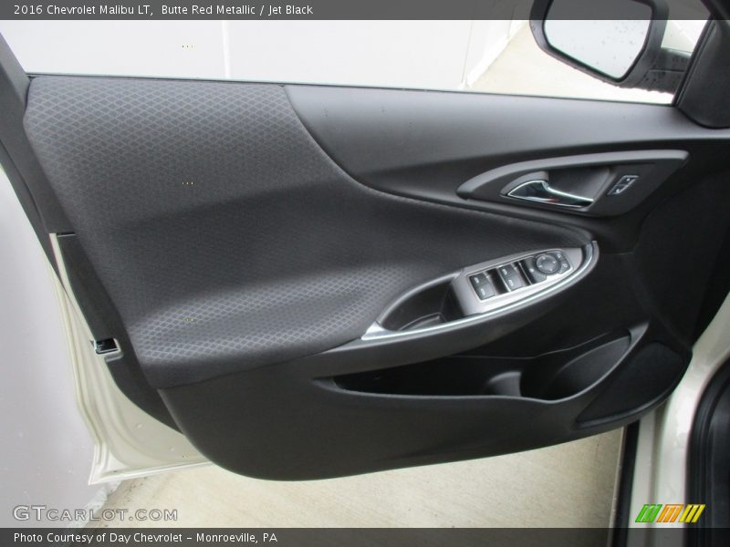 Butte Red Metallic / Jet Black 2016 Chevrolet Malibu LT