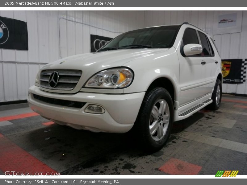 Alabaster White / Ash 2005 Mercedes-Benz ML 500 4Matic