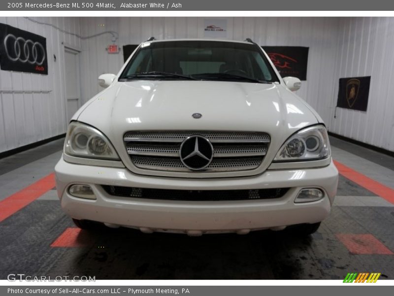 Alabaster White / Ash 2005 Mercedes-Benz ML 500 4Matic
