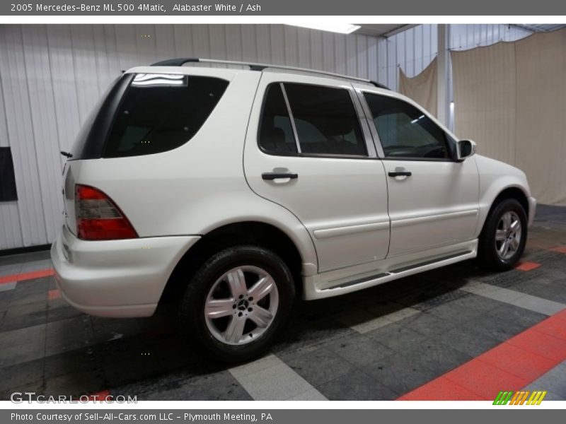 Alabaster White / Ash 2005 Mercedes-Benz ML 500 4Matic