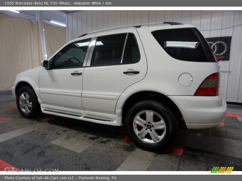Alabaster White / Ash 2005 Mercedes-Benz ML 500 4Matic