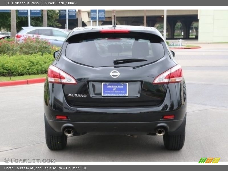 Super Black / Black 2011 Nissan Murano S