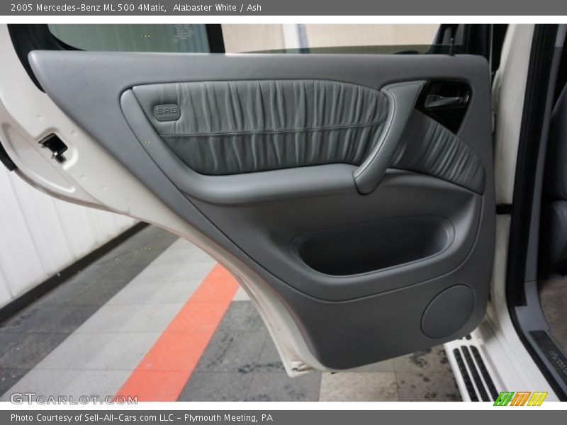 Alabaster White / Ash 2005 Mercedes-Benz ML 500 4Matic