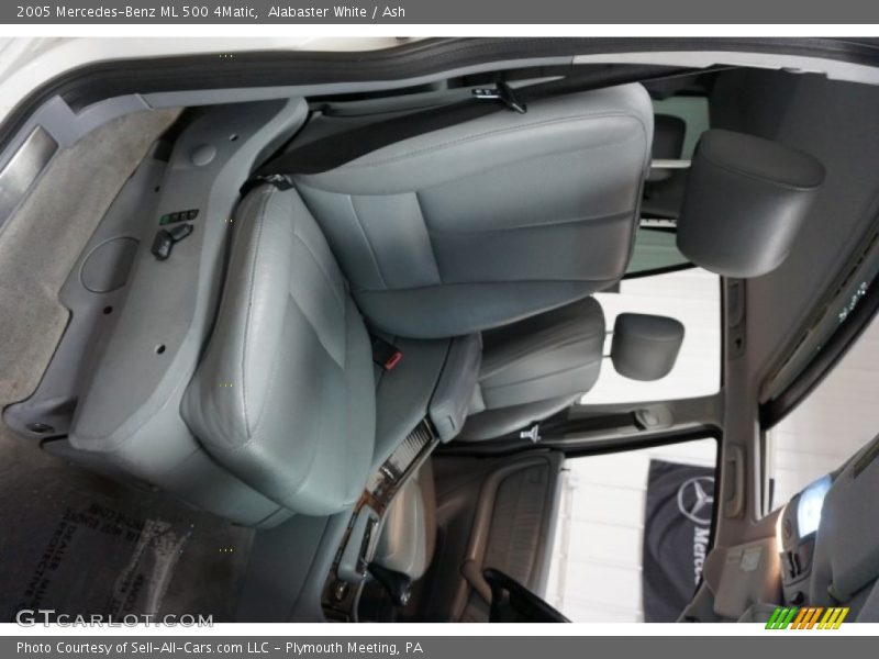 Alabaster White / Ash 2005 Mercedes-Benz ML 500 4Matic