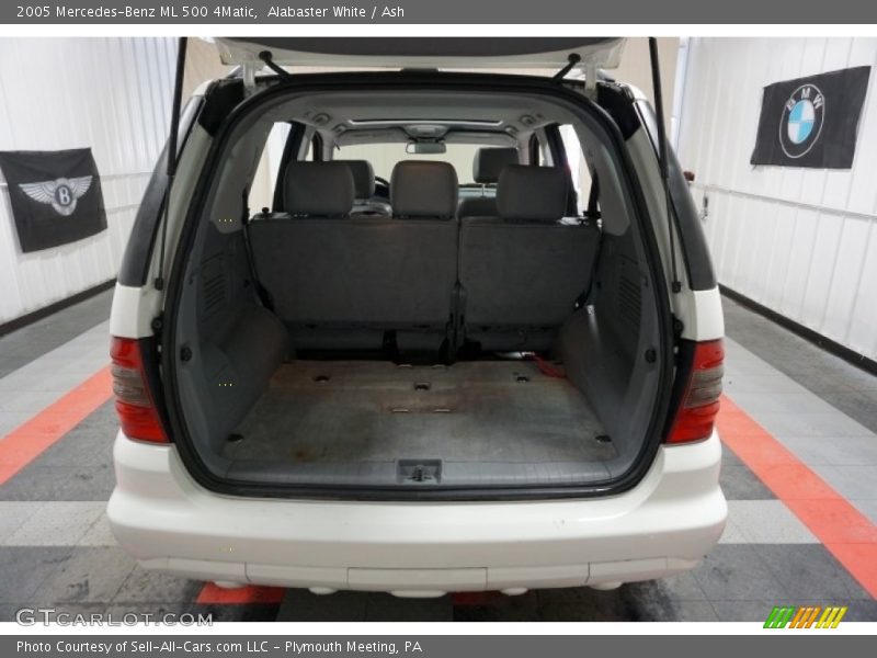 Alabaster White / Ash 2005 Mercedes-Benz ML 500 4Matic