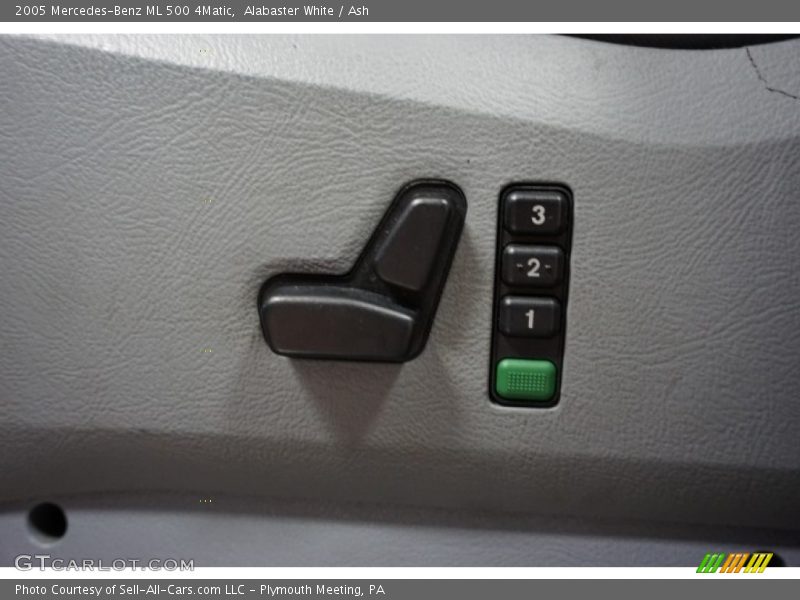 Alabaster White / Ash 2005 Mercedes-Benz ML 500 4Matic