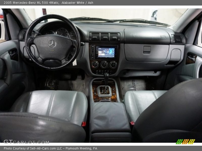 Alabaster White / Ash 2005 Mercedes-Benz ML 500 4Matic