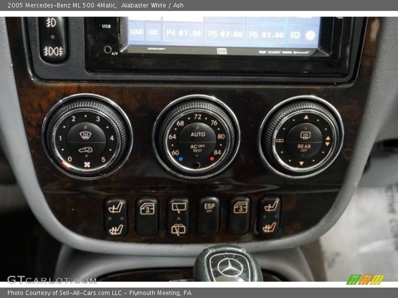 Alabaster White / Ash 2005 Mercedes-Benz ML 500 4Matic