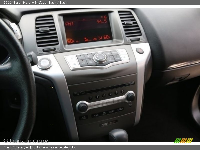 Super Black / Black 2011 Nissan Murano S