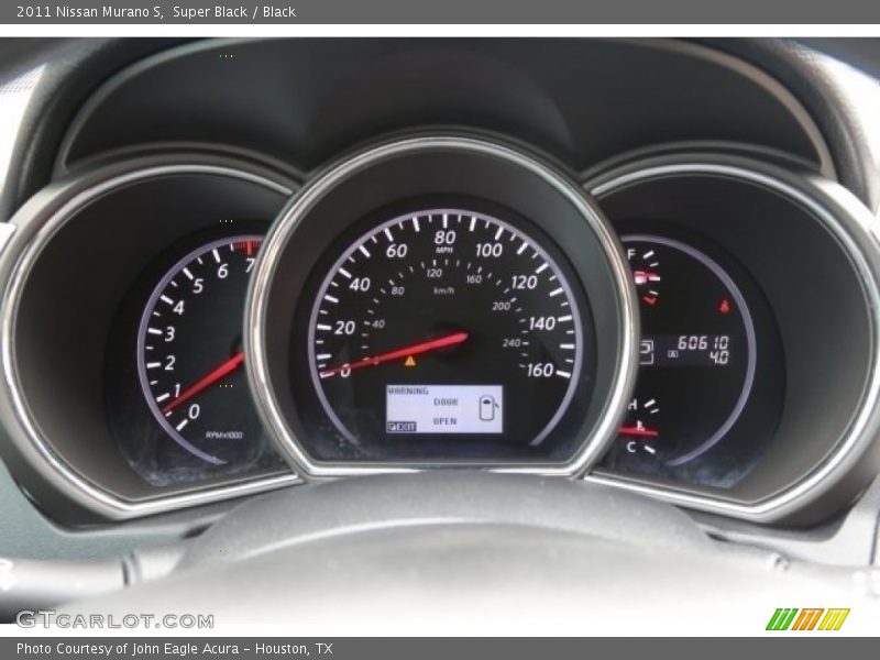 Super Black / Black 2011 Nissan Murano S