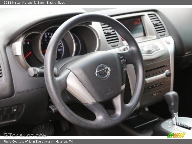Super Black / Black 2011 Nissan Murano S