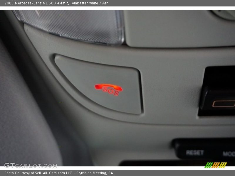 Alabaster White / Ash 2005 Mercedes-Benz ML 500 4Matic