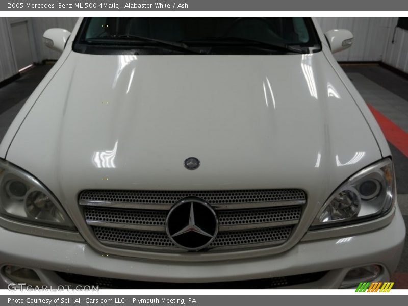 Alabaster White / Ash 2005 Mercedes-Benz ML 500 4Matic