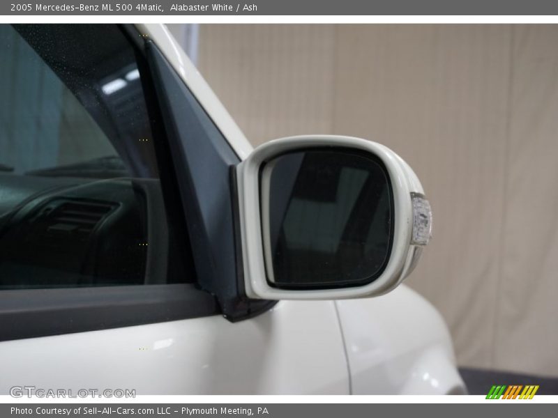 Alabaster White / Ash 2005 Mercedes-Benz ML 500 4Matic