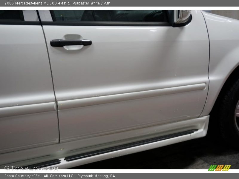 Alabaster White / Ash 2005 Mercedes-Benz ML 500 4Matic
