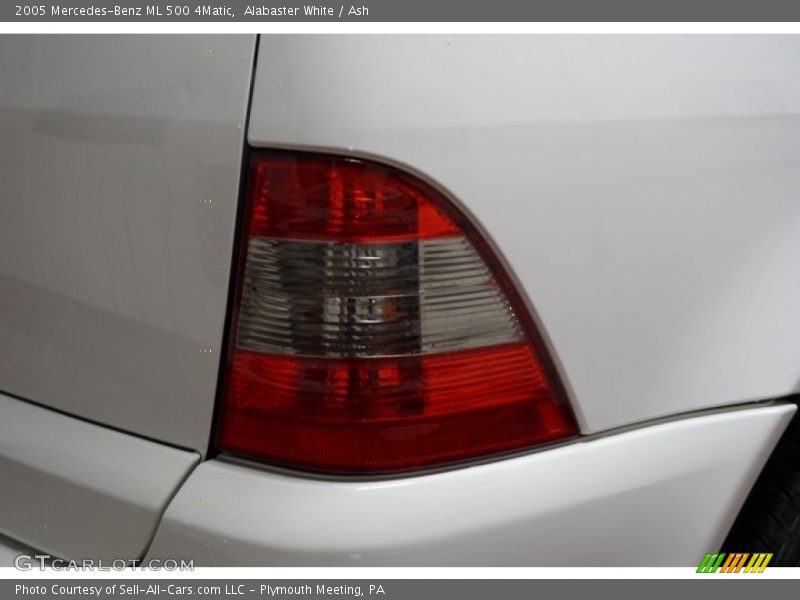 Alabaster White / Ash 2005 Mercedes-Benz ML 500 4Matic