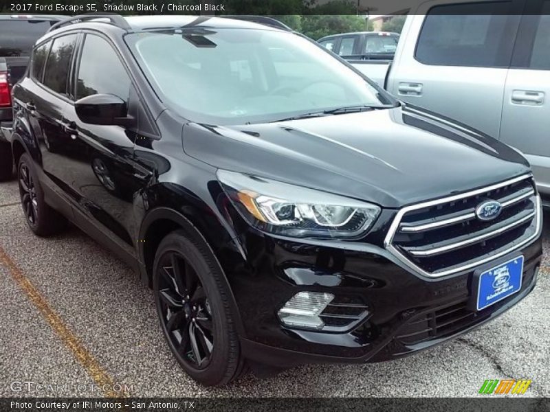 Shadow Black / Charcoal Black 2017 Ford Escape SE