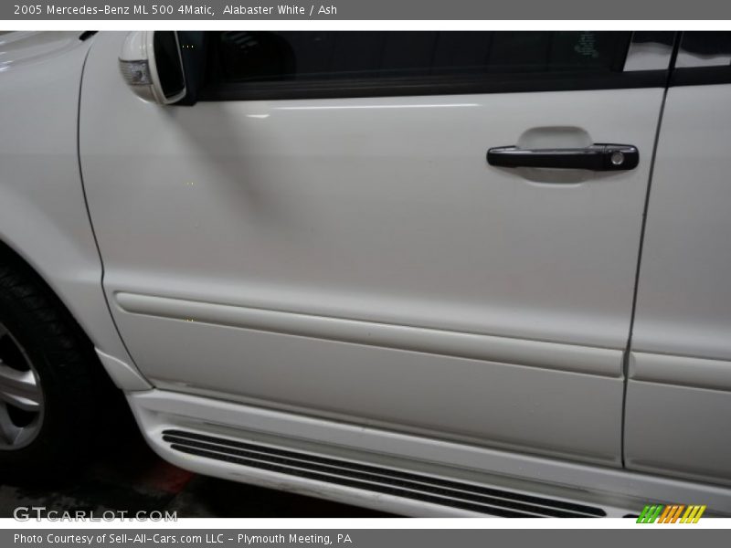 Alabaster White / Ash 2005 Mercedes-Benz ML 500 4Matic