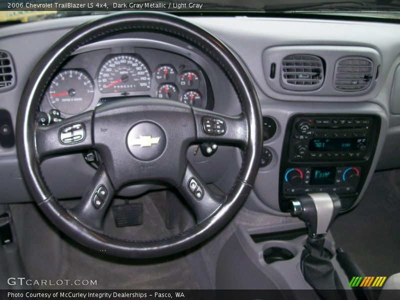 Dark Gray Metallic / Light Gray 2006 Chevrolet TrailBlazer LS 4x4