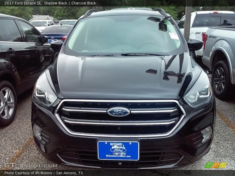 Shadow Black / Charcoal Black 2017 Ford Escape SE