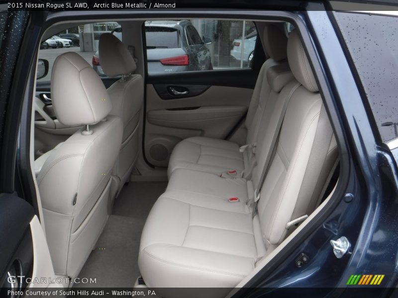 Arctic Blue Metallic / Almond 2015 Nissan Rogue SL AWD