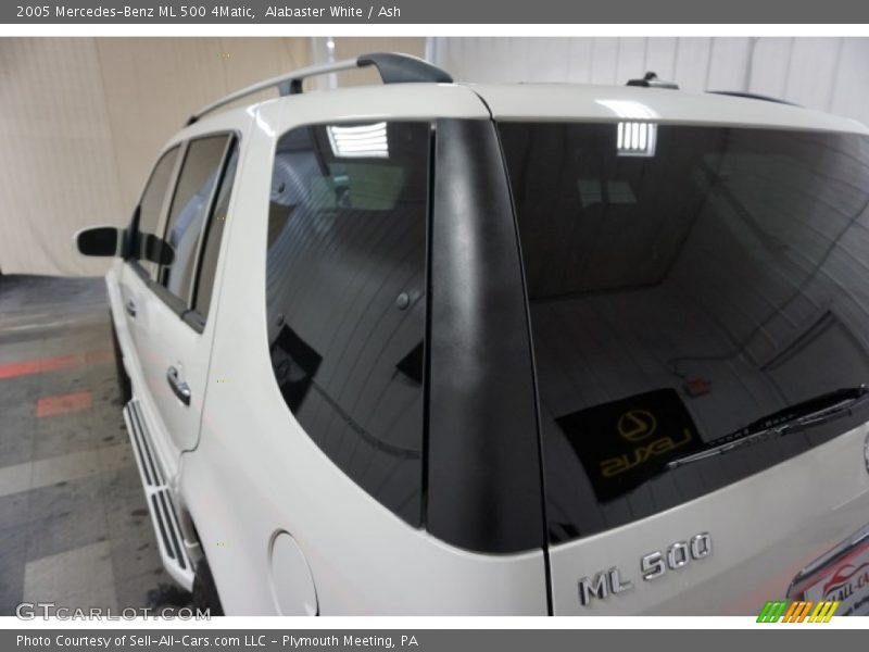 Alabaster White / Ash 2005 Mercedes-Benz ML 500 4Matic