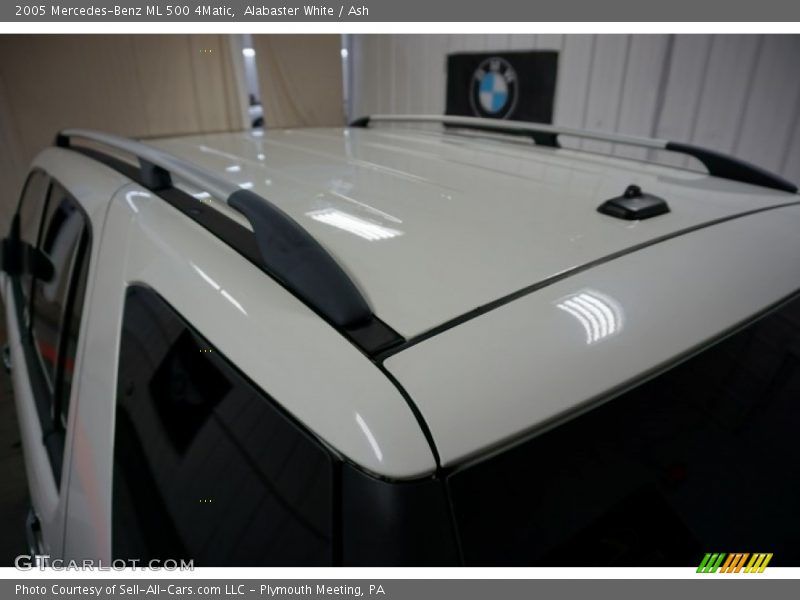 Alabaster White / Ash 2005 Mercedes-Benz ML 500 4Matic
