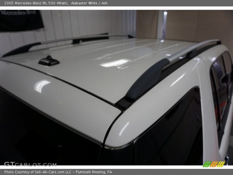 Alabaster White / Ash 2005 Mercedes-Benz ML 500 4Matic